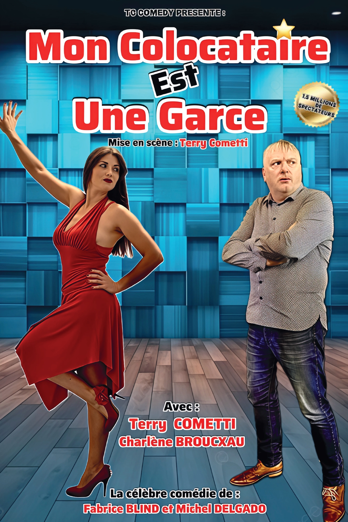 Mon colocataire est une garce - théâtre comédie