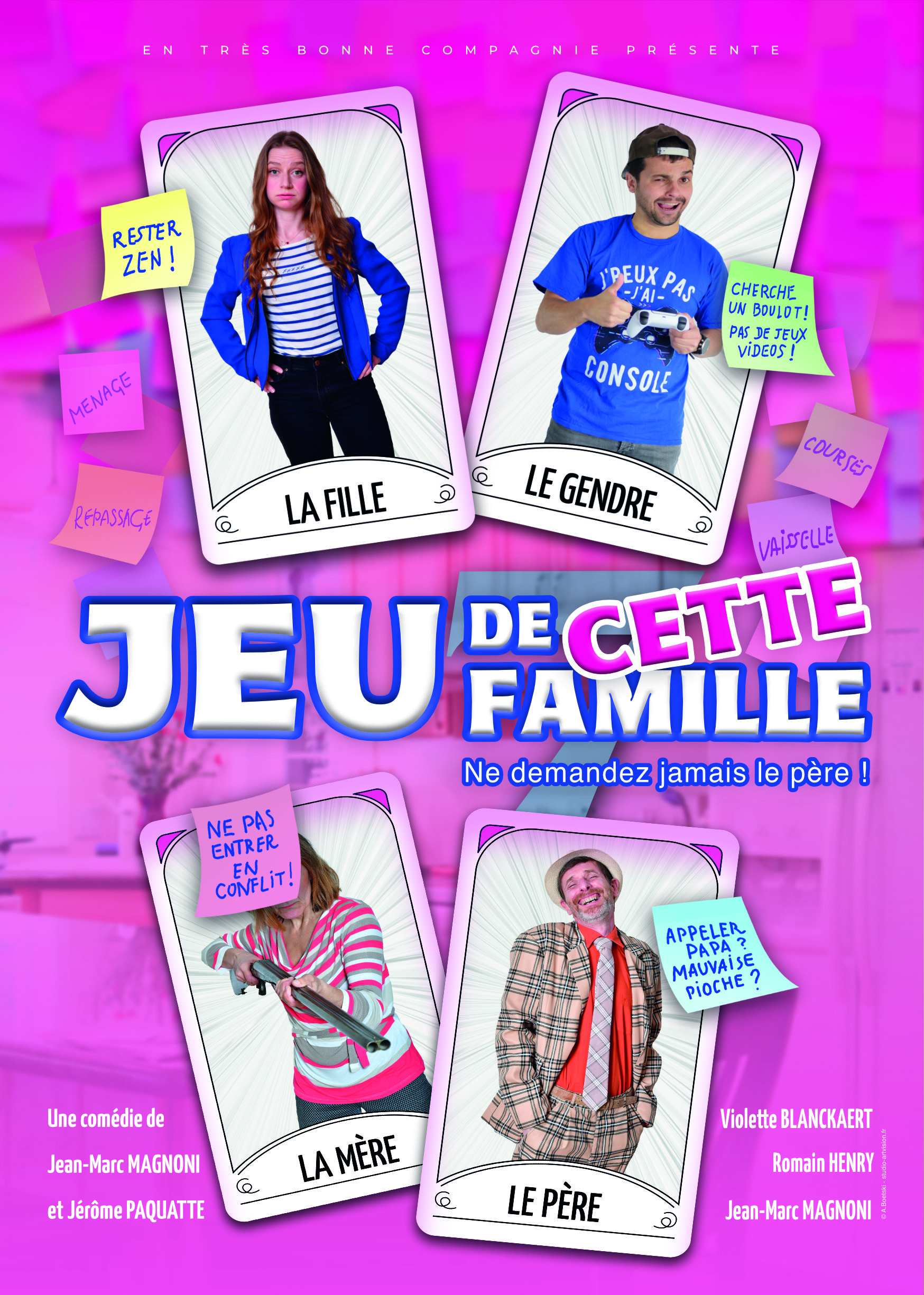 Jeu de cette famille - Théâtre Comedie
