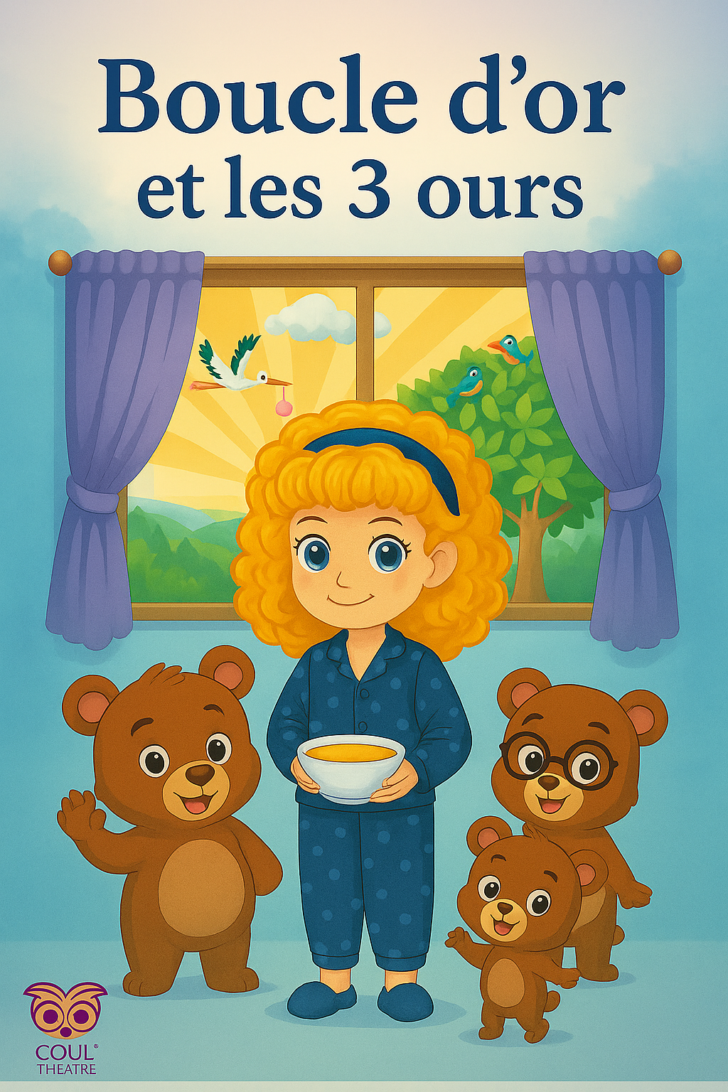 Boucle d'or et les 3 ours - Spectacle Enfant (A partir de 1 an)