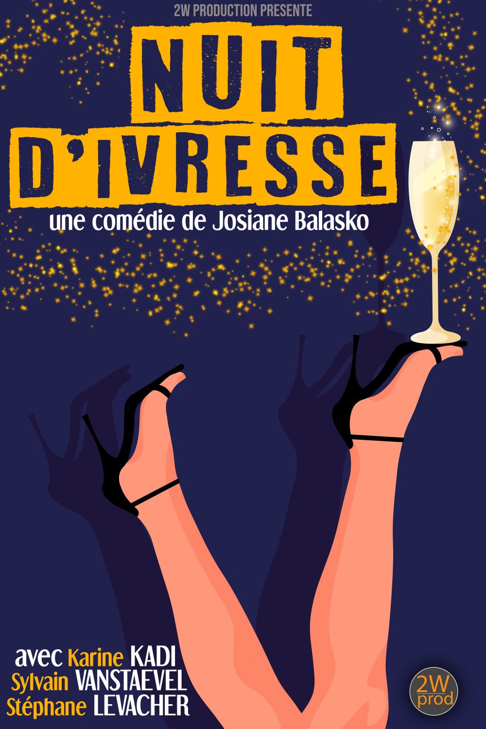 Nuit d'ivresse - Théâtre comédie