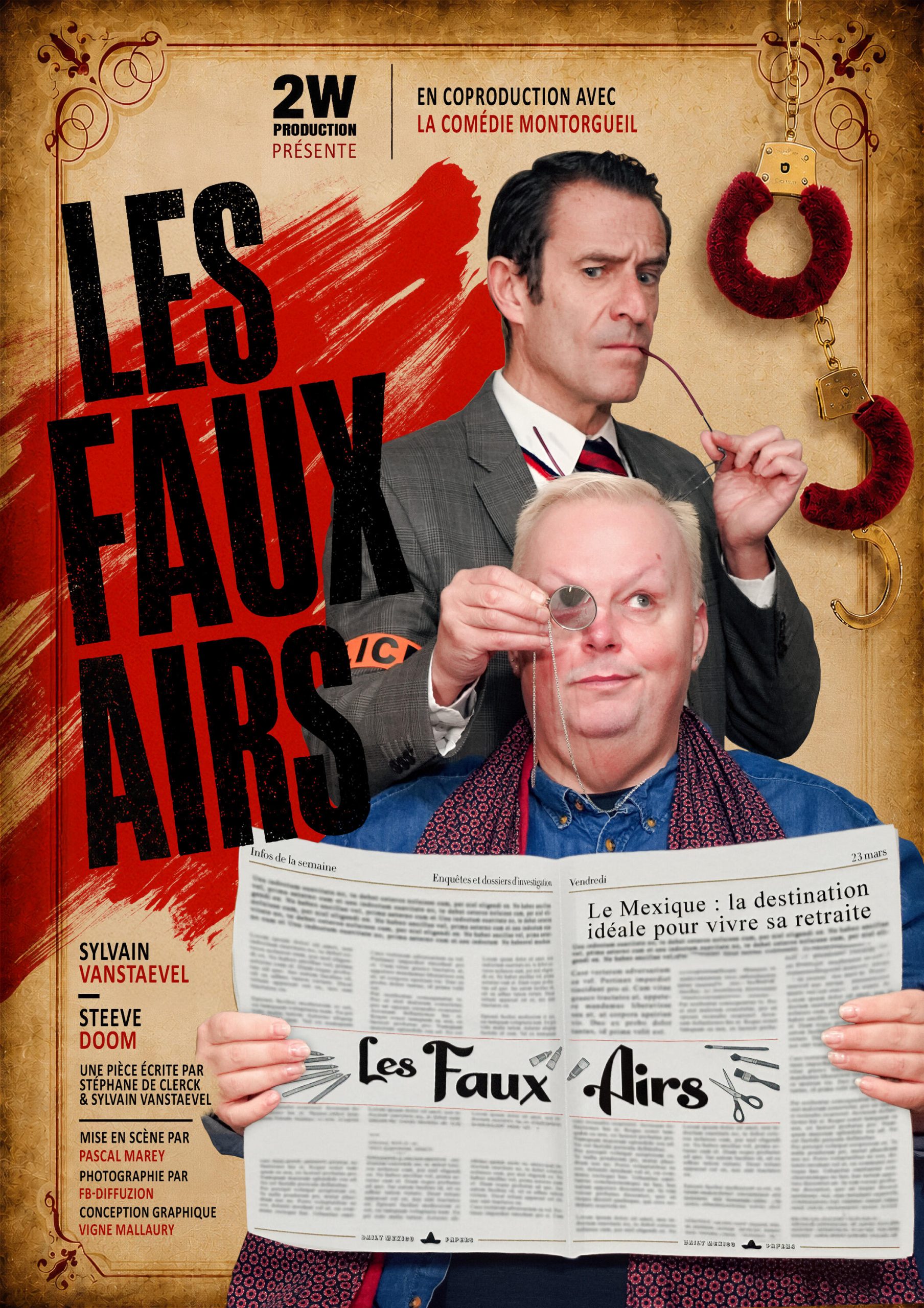 Les faux airs  - Théâtre comédie