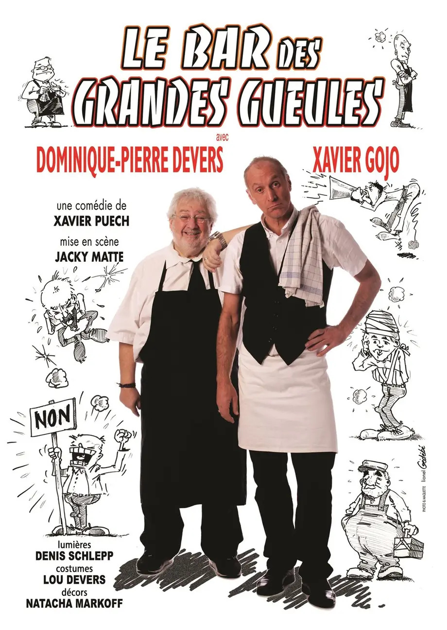 Le bar des grandes gueules - Théâtre comédie
